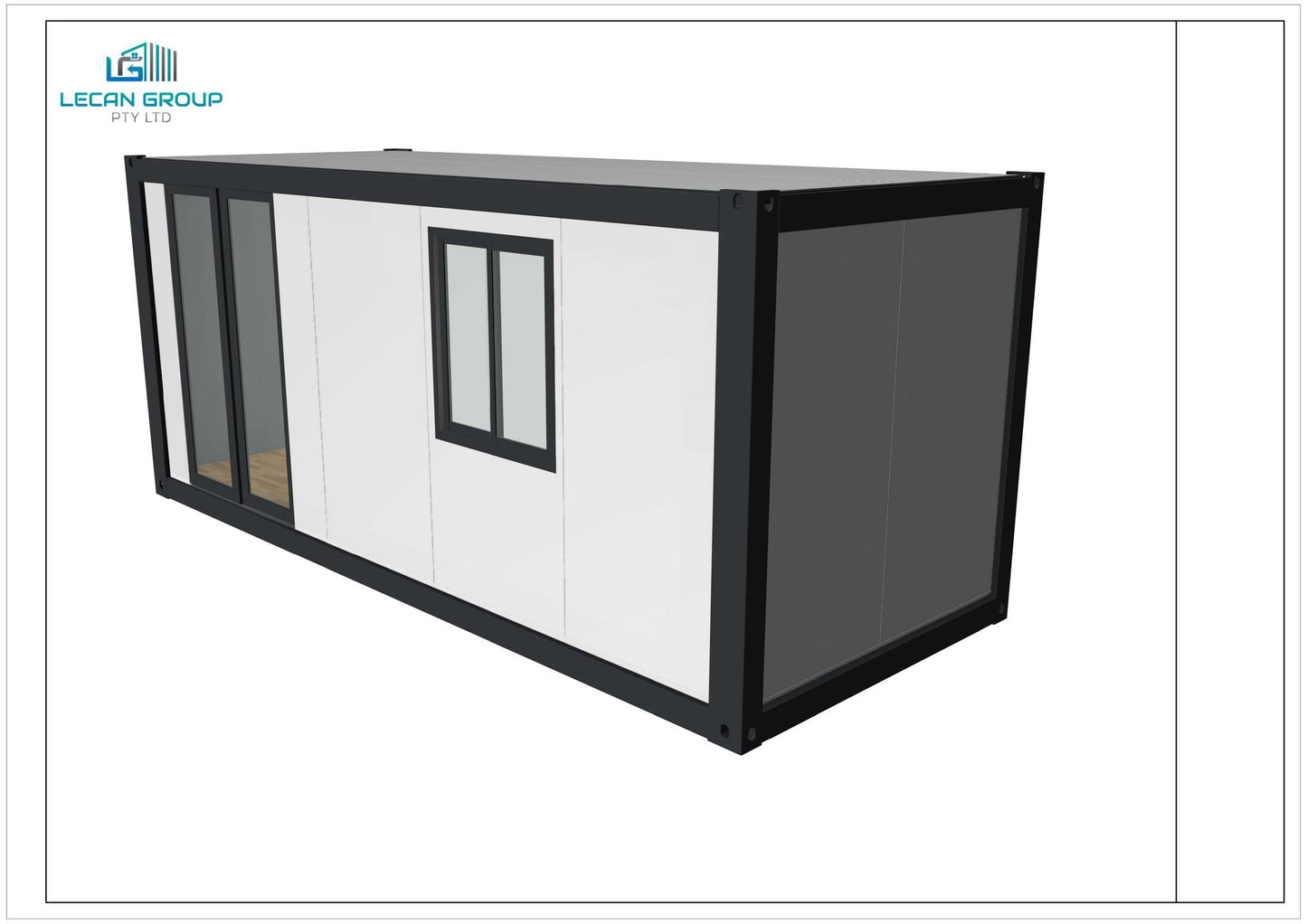 Site Office – Lecan Portable 20FT
