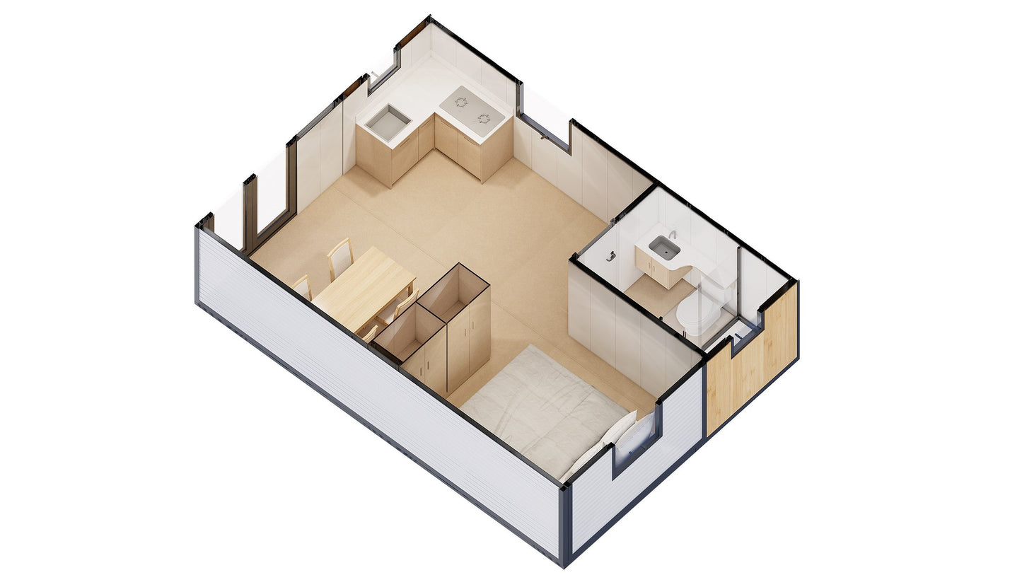 26m² Cabin - Lecan Container Homes