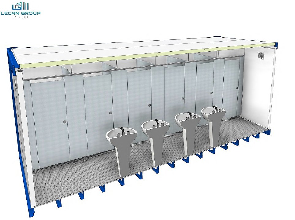 Bathroom 20FT - Lecan Portable Restrooms