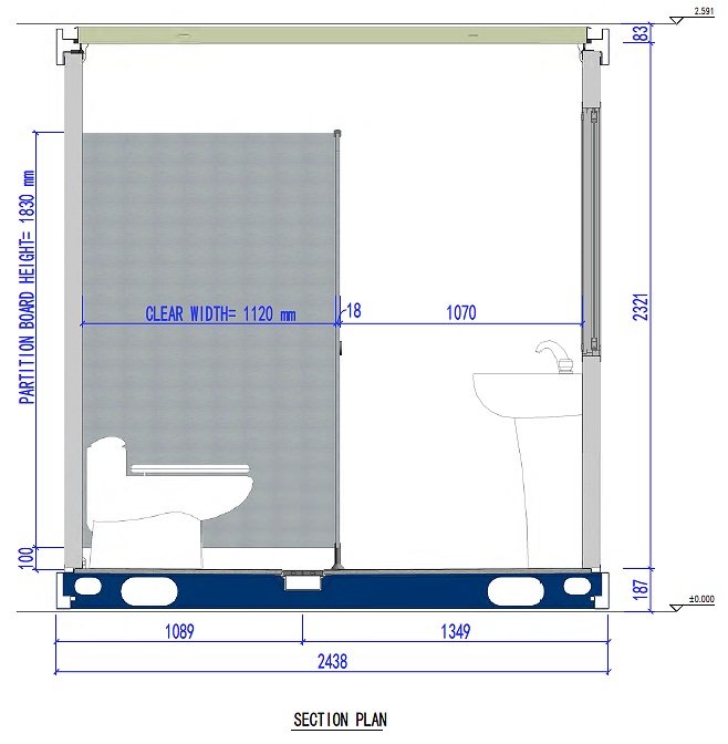 Bathroom 20FT - Lecan Portable Restrooms