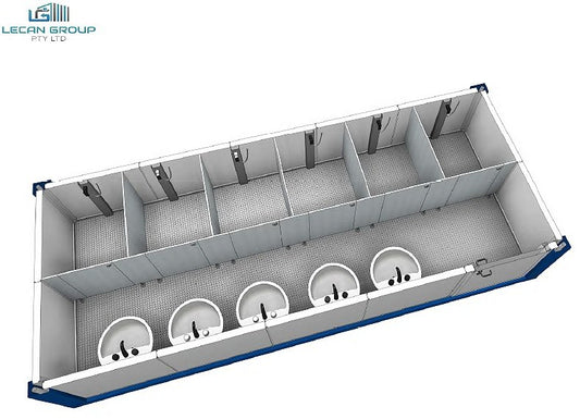 Bathroom 20FT - Lecan Portable Restrooms