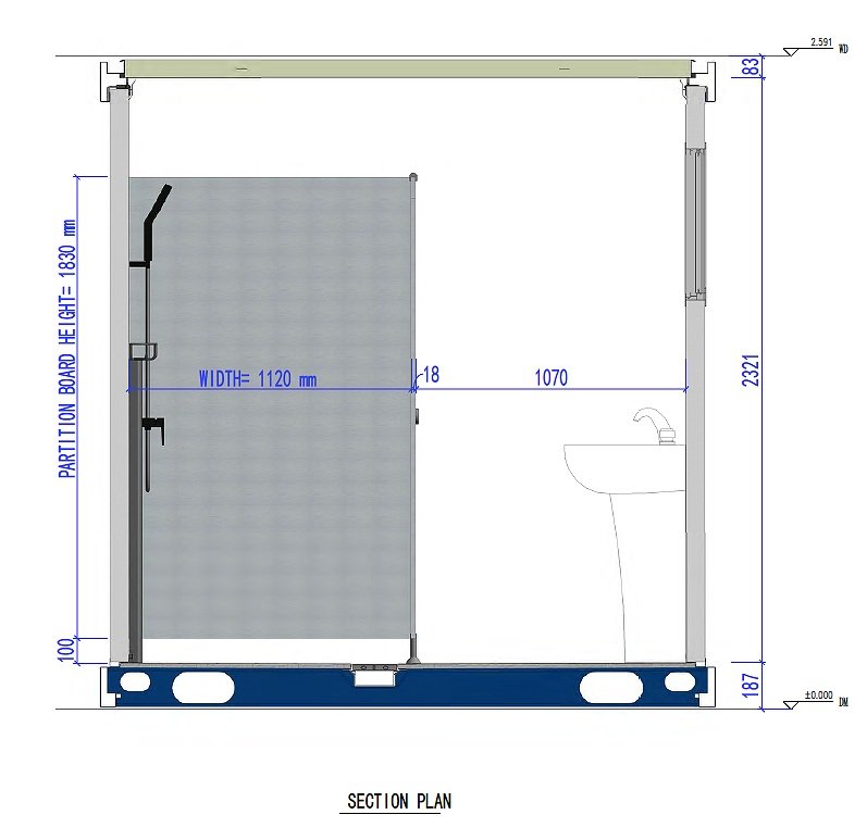 Bathroom 20FT - Lecan Portable Restrooms