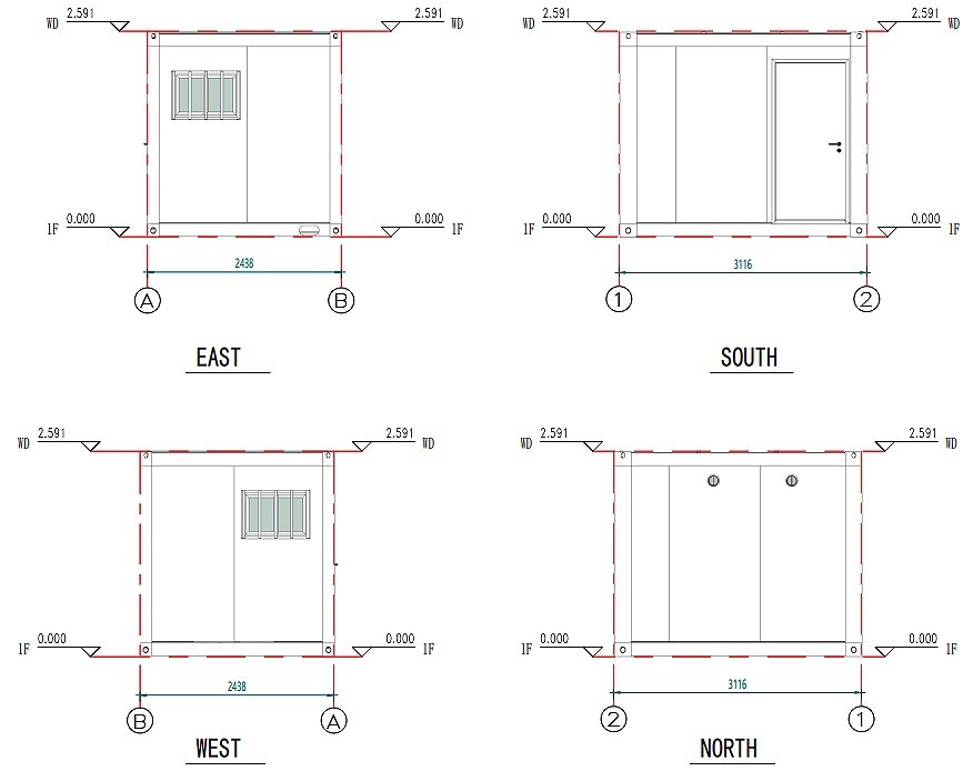 Bathroom 10FT - Lecan Portable Restrooms