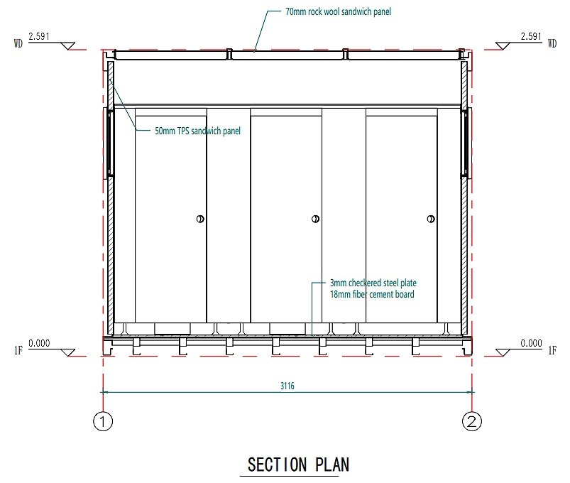 Bathroom 10FT - Lecan Portable Restrooms