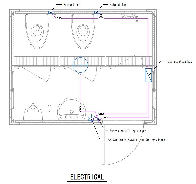 Bathroom 10FT - Lecan Portable Restrooms