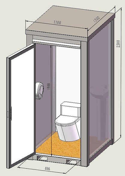 Single Toilet - Lecan Portable Restrooms