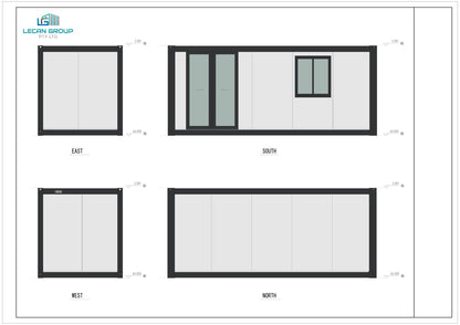 Site Office – Lecan Portable 20FT