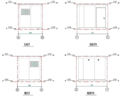 Bathroom 10FT - Lecan Portable Restrooms