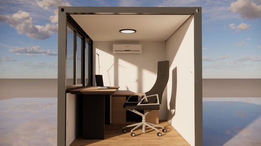 Compact Home Office - Lecan Portable 10FT